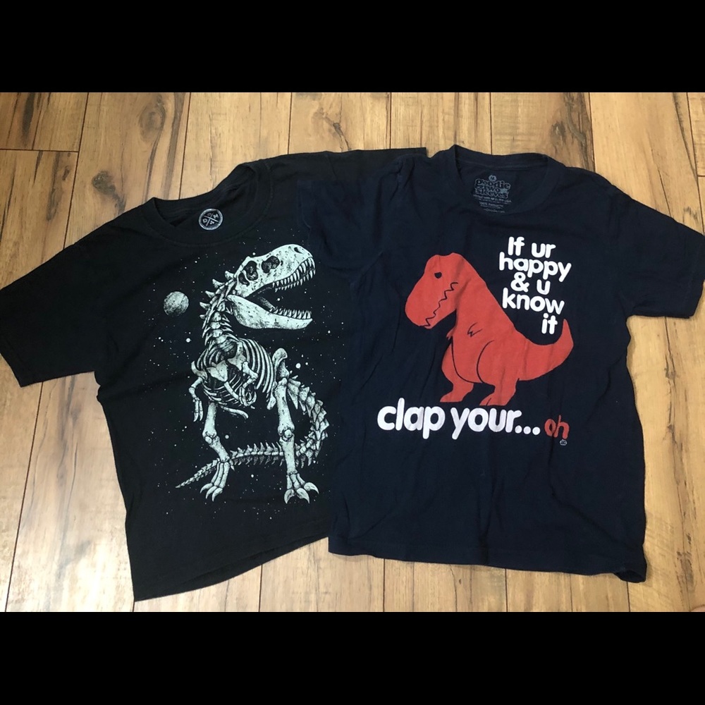 Size 8/M Dinosaur Shirts